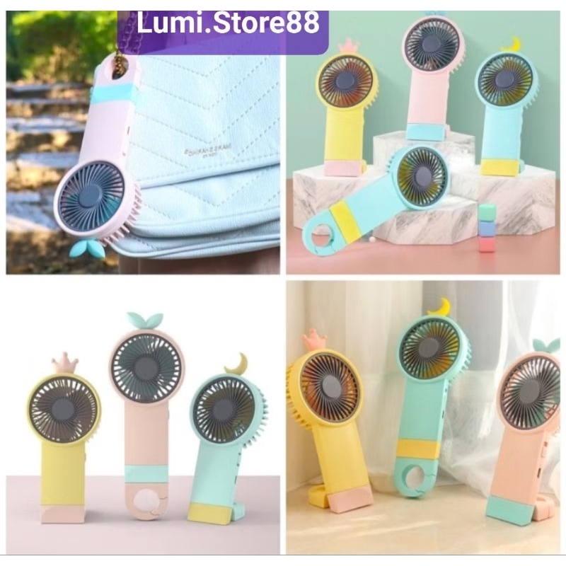 Kipas Angin Portable Lipat / Kipas angin gantung mini (Mini Portable Fan)