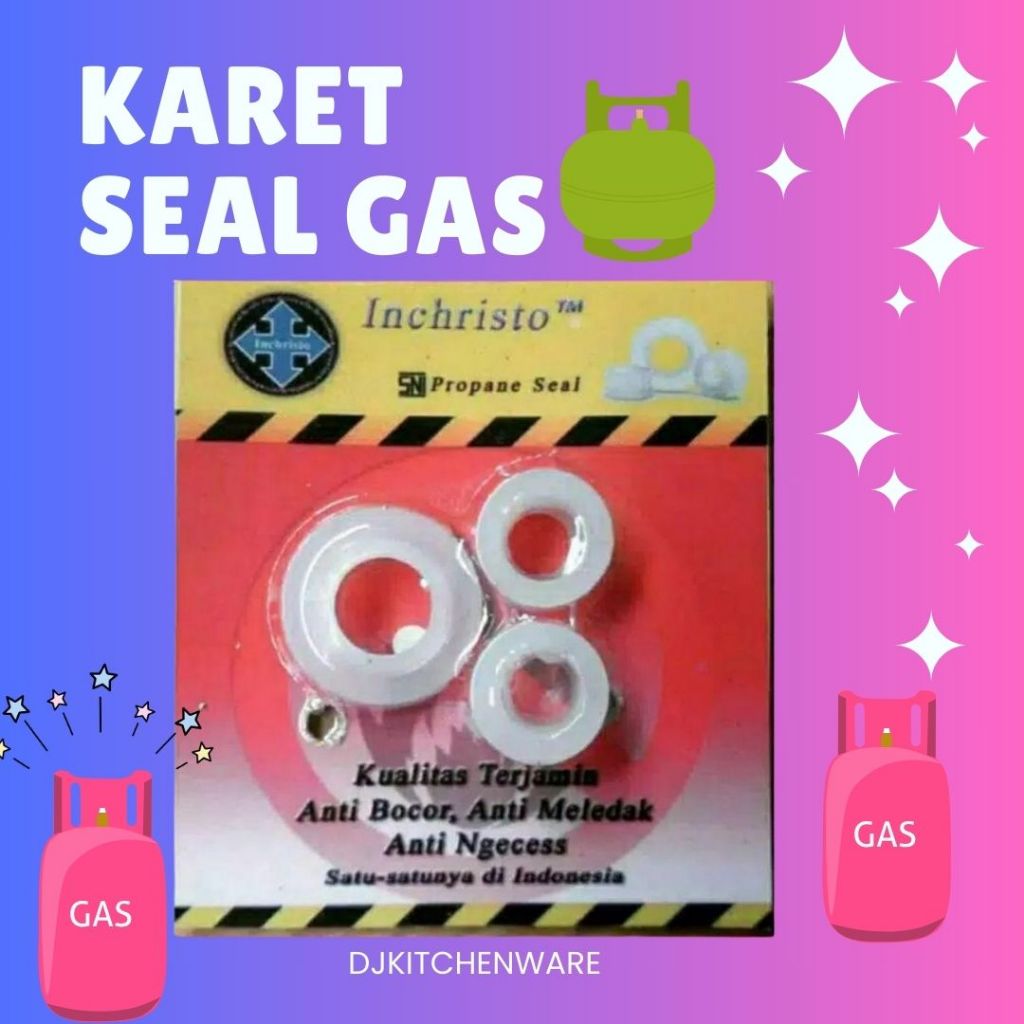 KARET SEAL REGULATOR GAS / Seal Regulator Gas Anti Bocor