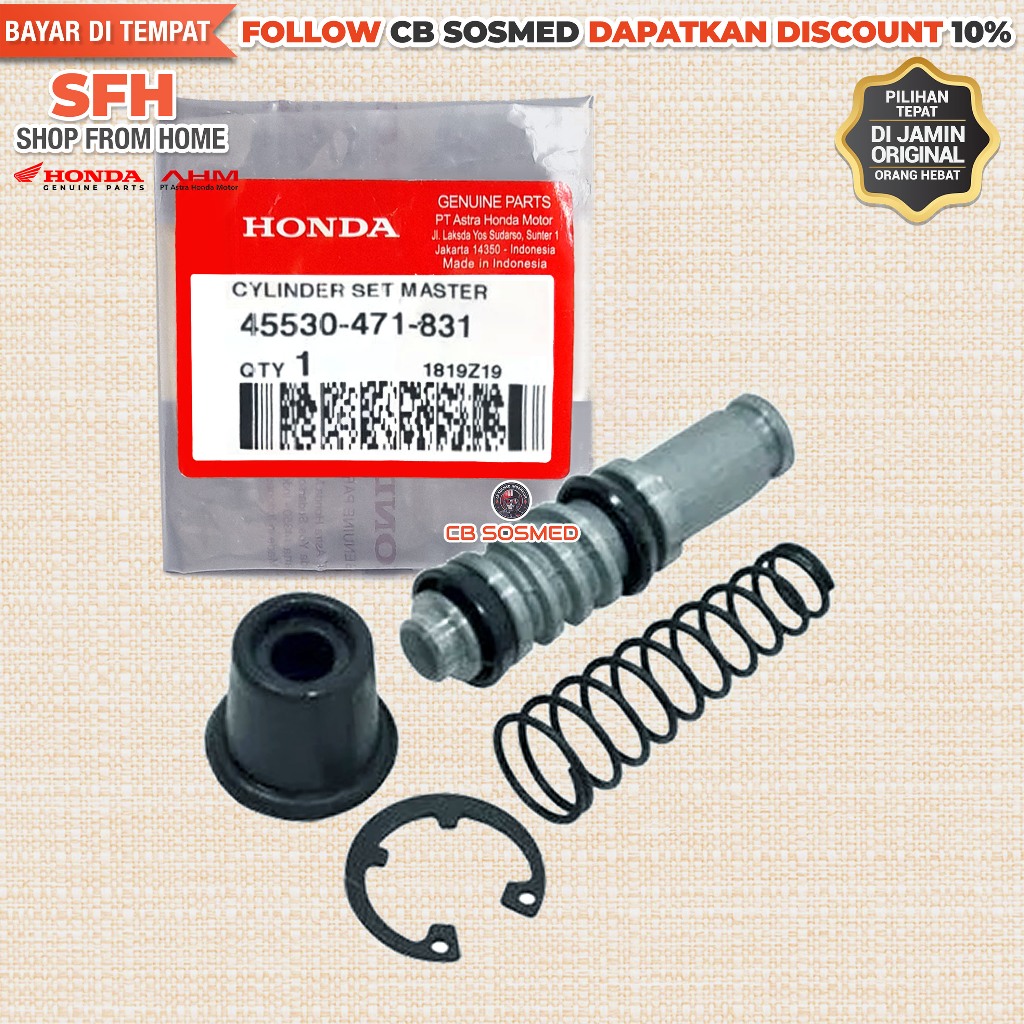 Seal Master Rem Depan CB150R K15 Sil Master Rem CB 150R OLD Seal Kit Master Rem CB 150 R Streetfire 