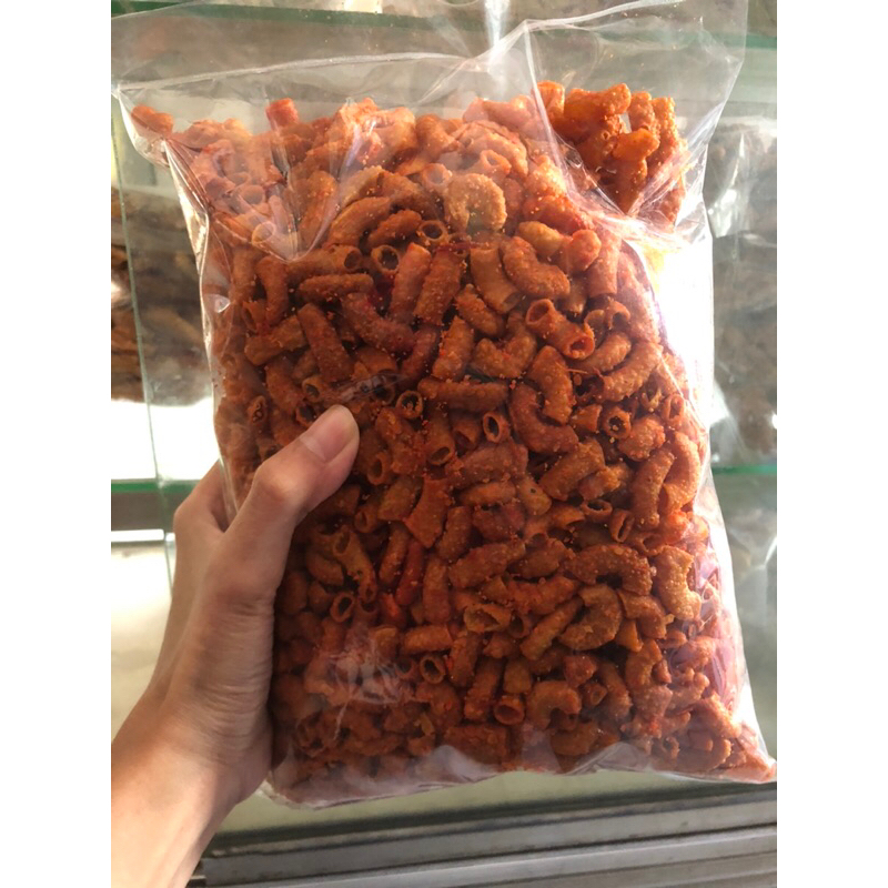 

Makroni cikruh pedas balado 1 kg bumbu melimpah