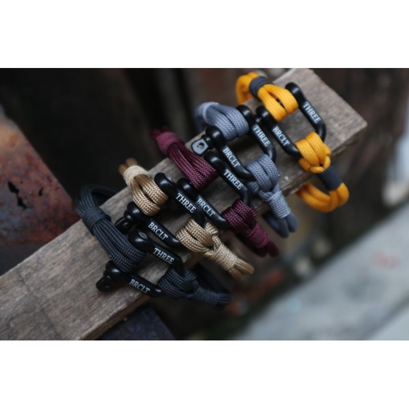 U-SHACKLE Stacked Bracelet by THREEBRCLT, Gelang Batu, Gelang Shackle