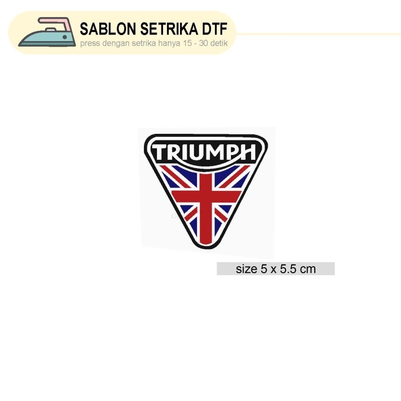 

Stiker Sablon Triumph