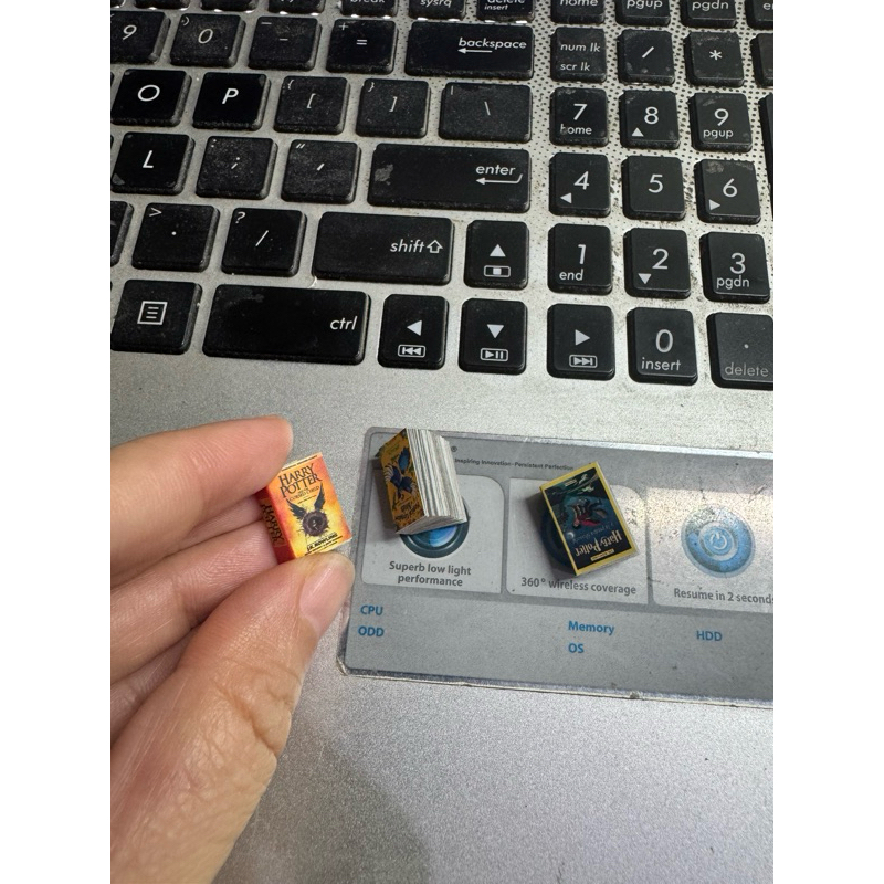 miniatur buku novel