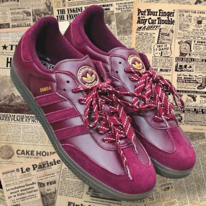 ADIDAS SAMBA OGMAROON (JR9445) SUMATERA