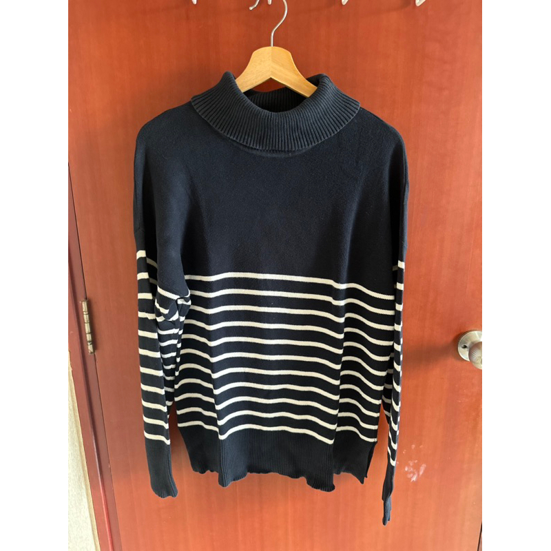 Nueta Navy Stripe Sweater