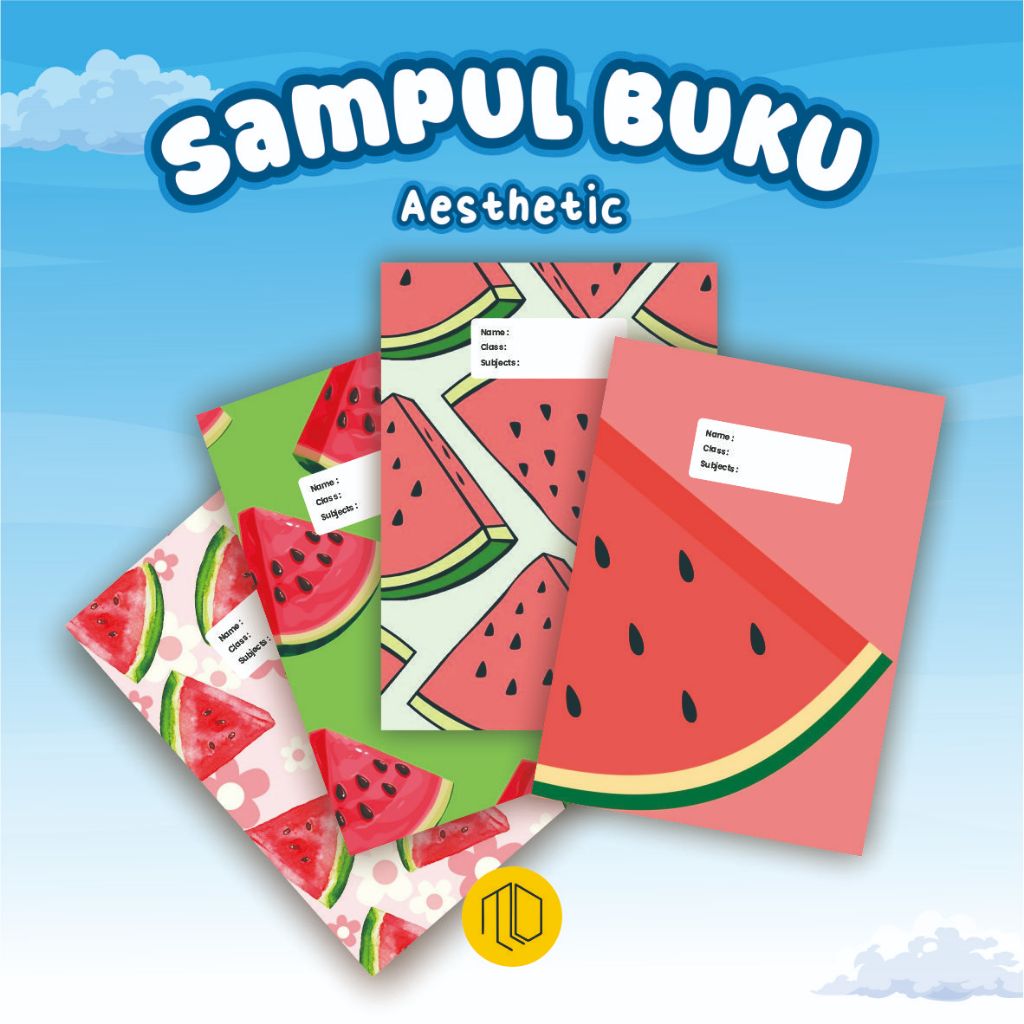 

SAMPUL BUKU AESTHETIC ISI 10 PCS / SAMPUL BUKU MOTIF SEMANGKA WATERMELON / SAMPUL BUKU BOOK COVER A5/B5 / Sampul Buku Kotak - Sampul Buku Aesthetic - Book Cover - Kertas Kado - Wrapping Paper - Kertas Sampul / SAMPUL BUKU CUSTOM DESAIN 2