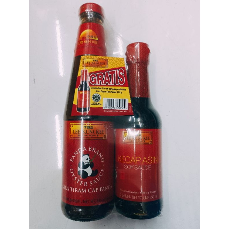 

PROMO - Lee Kum Kee Saus Tiram 510gr + FREE Lee Kum Kee Kecap Asin 250ml