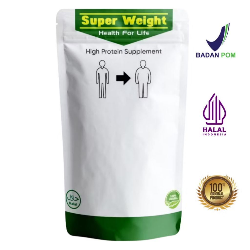 

SUPER WEIGHT SUSU / Susu Penggemuk Badan Asli Original Bisa Cod