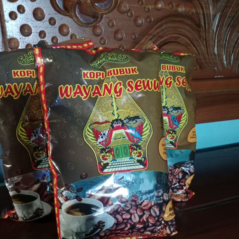 

Kopi bubuk asli LAMPUNG CAP WAYANG SEWU 200gram