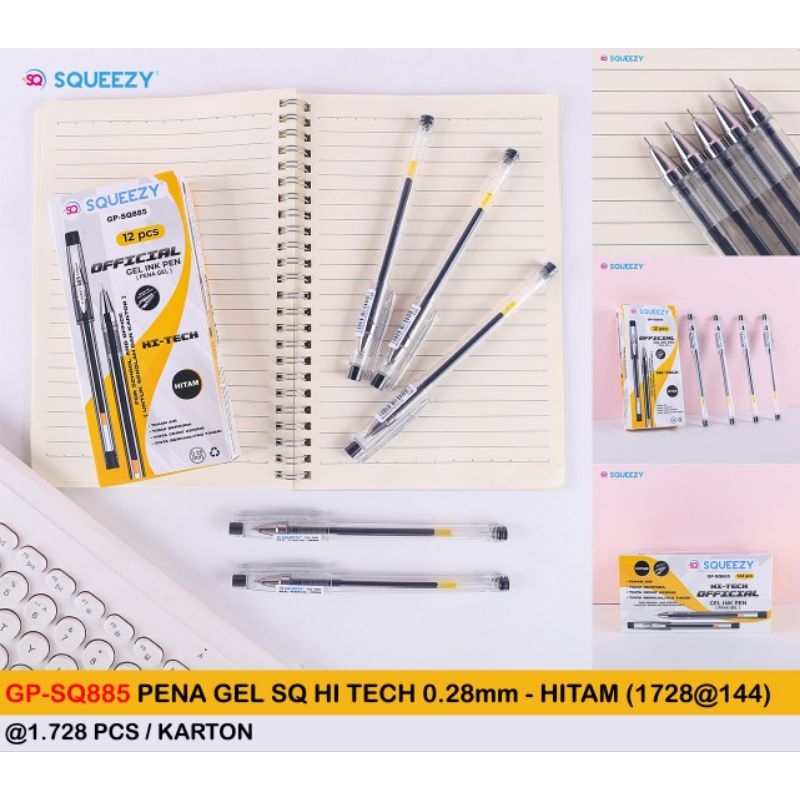 

BOLPEN PEN GEL 0.28 HITECH HI TECH (12PCS)