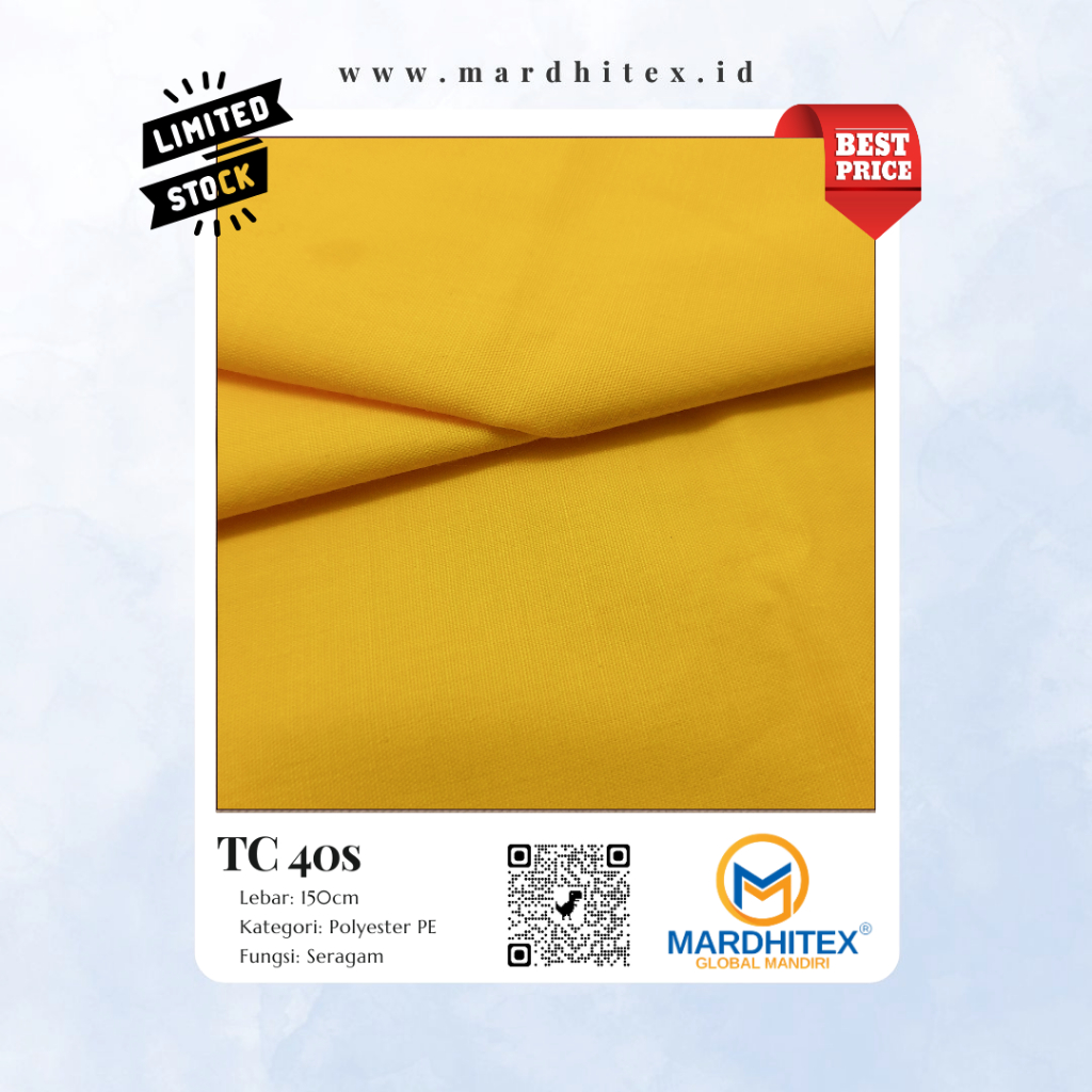 TC 150, Bahan Pakaian, Seragam, Kain Multifungsi, Ecer