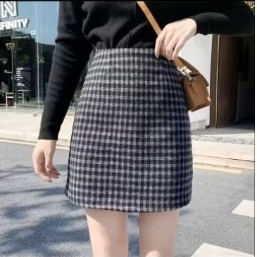 Rok  Pendek/Skirt Korea Style model  Pinggul highwaist /preloved