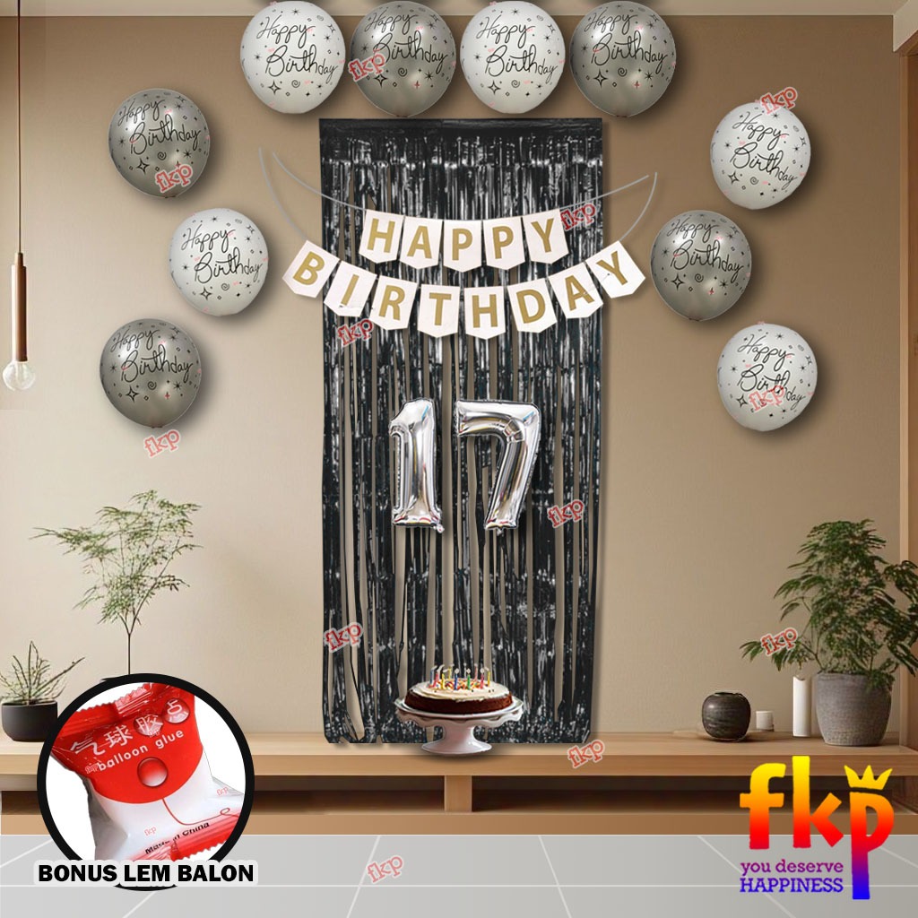 FUN KIDS PARTY Dekorasi Ulang Tahun Murah Meriah Seru / Dekor Simpel Pesta Ultah Dewasa Remaja Pria 