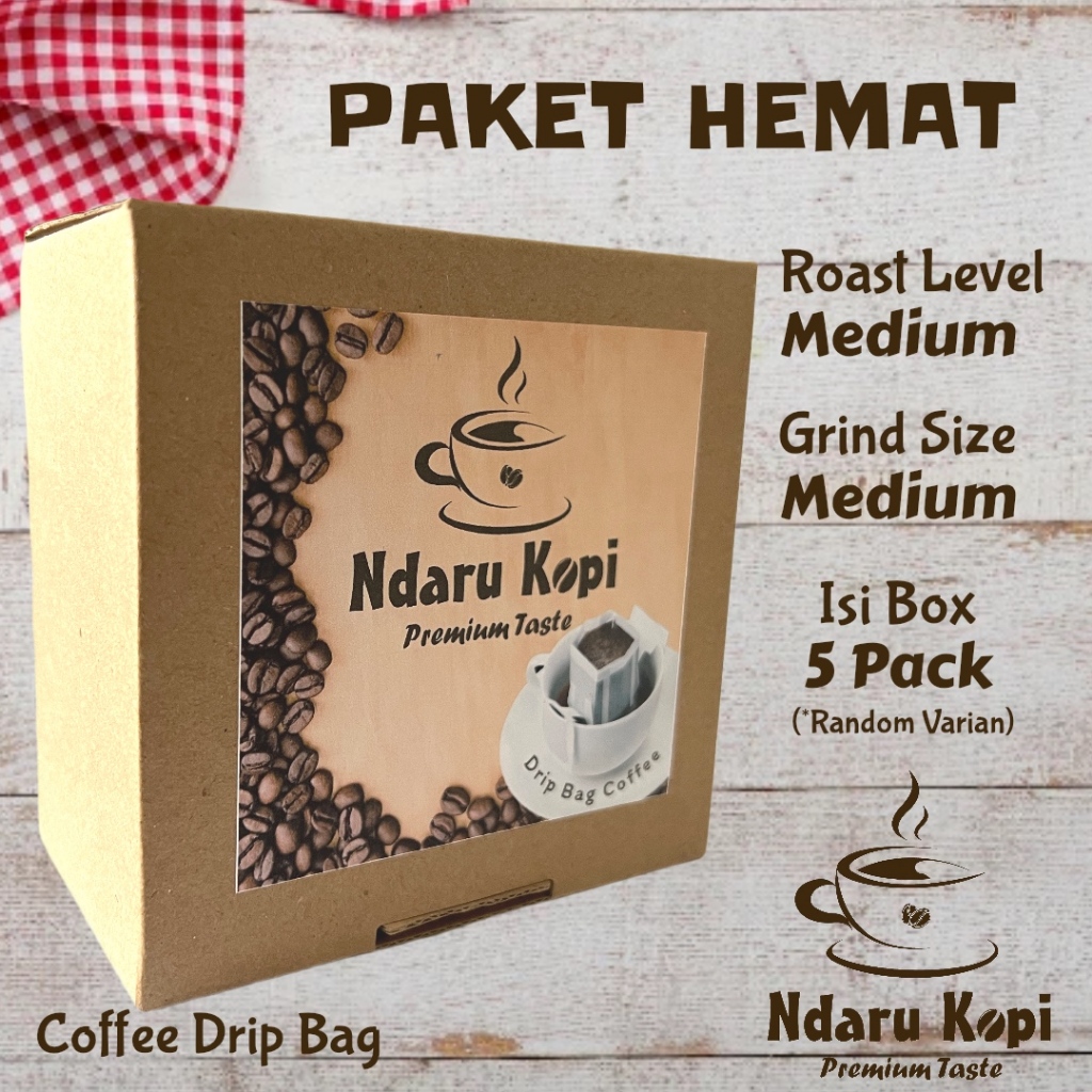

Ndaru Kopi Paket Hemat - 5 Varian Kopi Khas Nusantara Siap Menemani Harimu Kapanpun dan Dimanapun