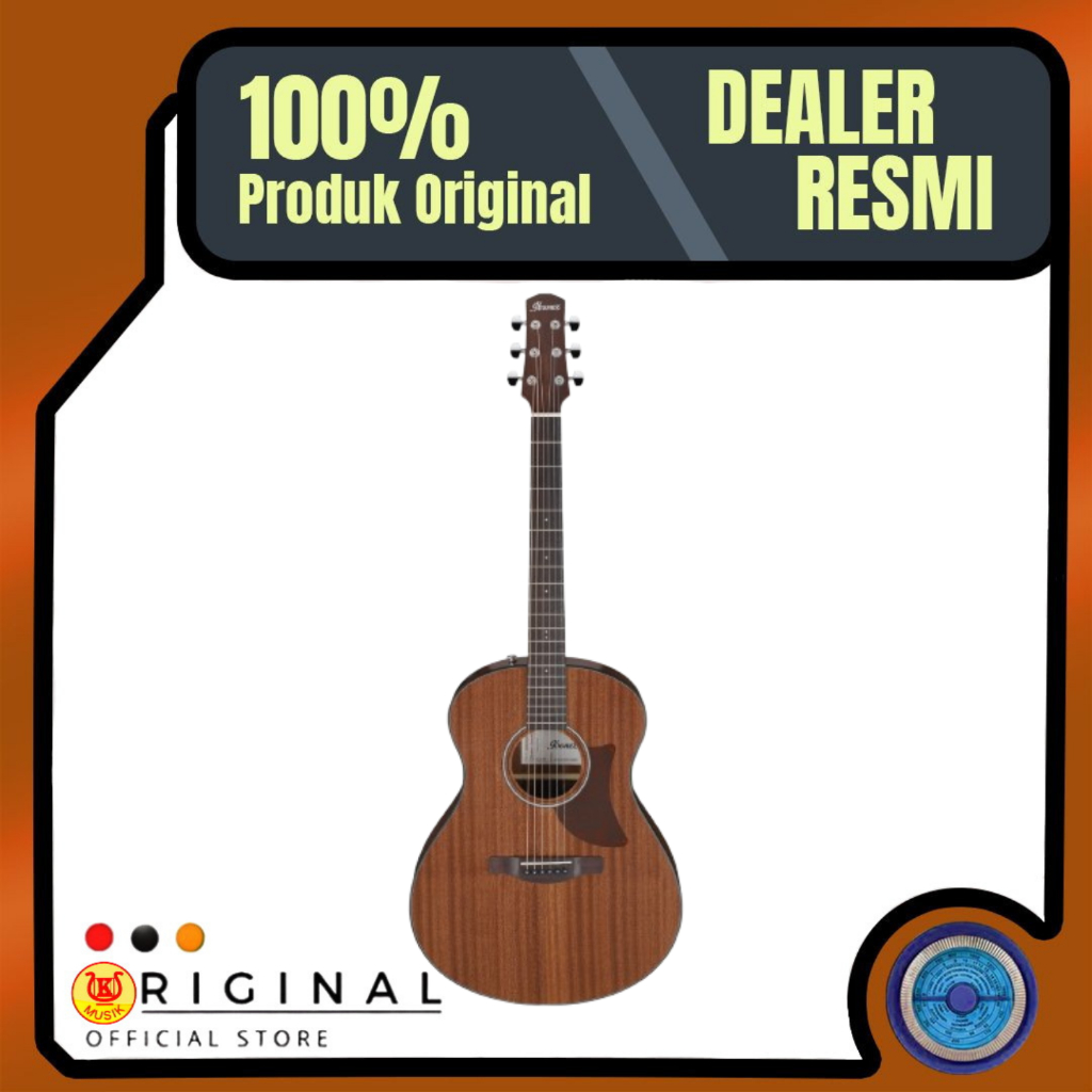 Ibanez AAM54 / Gitar Akustik / Open Pore Natural Accoustic Guitar Ibanez