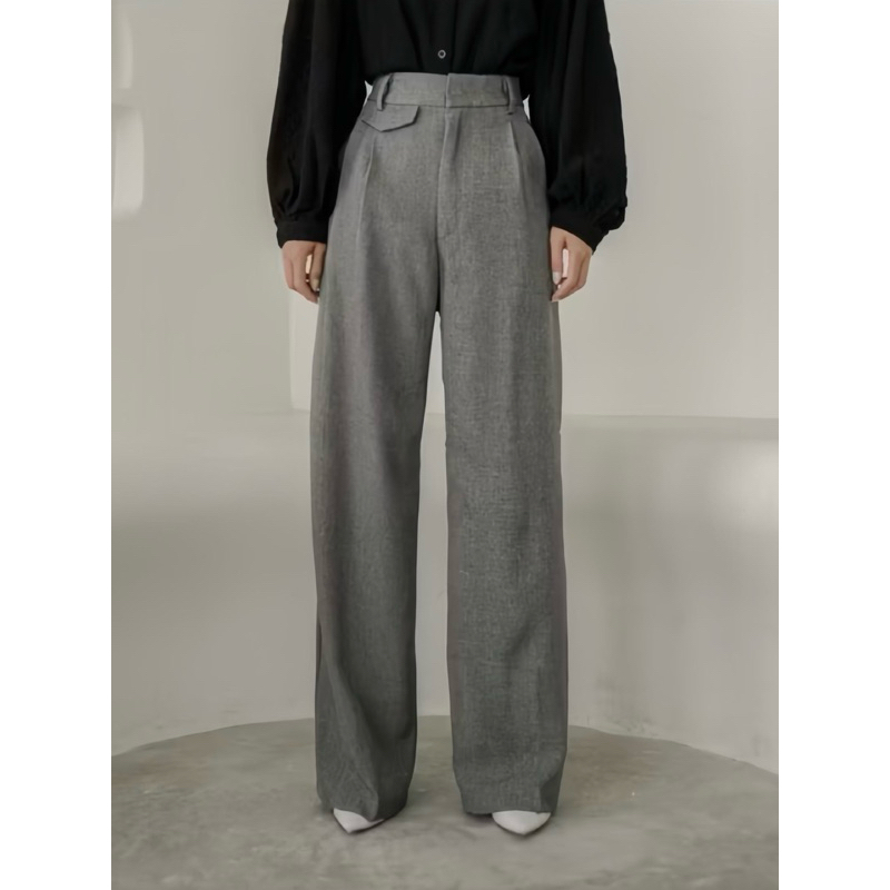 preloved oro pants dark grey