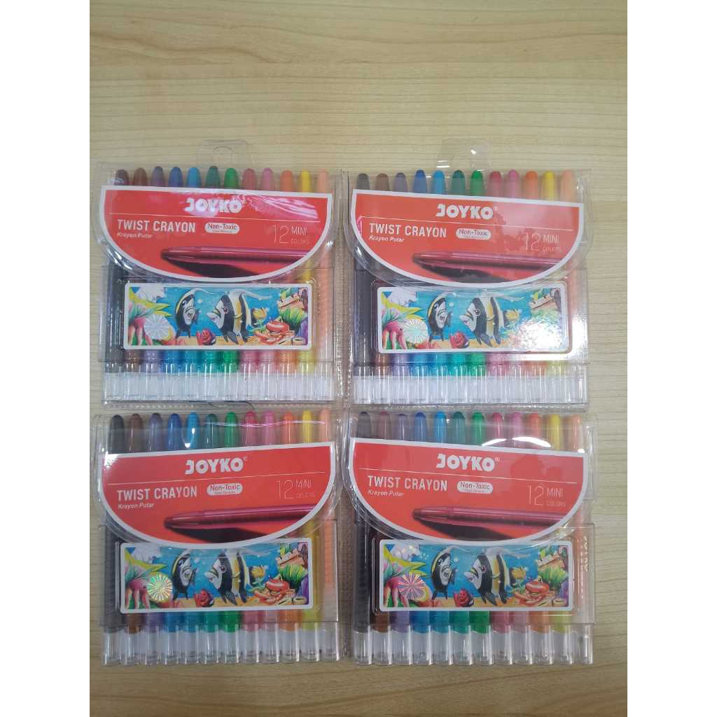 

Twins Crayon Joyko 12 Colour Mini