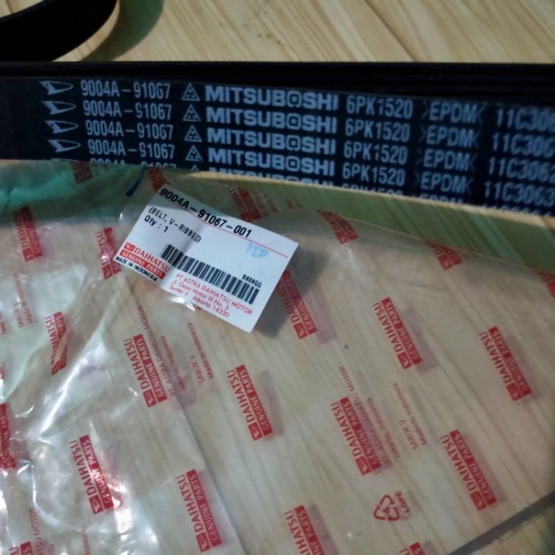 6PK1520 Fan van belt Great new Xenia Avanza 2016 Original