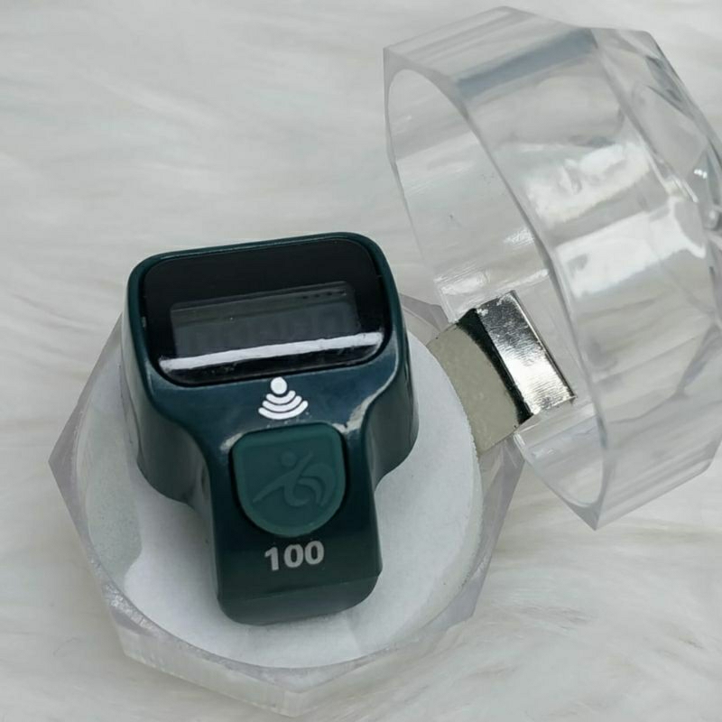 CINCIN TASBIH DIGITAL LED MINI ALARM BEEP KELIPATAN 100