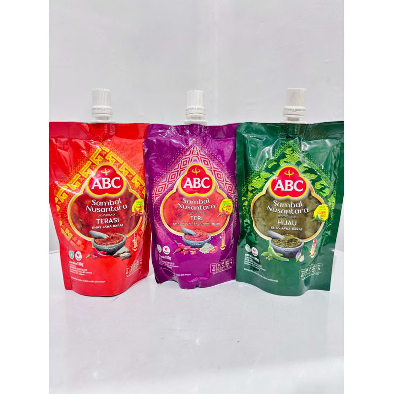 

ABC SAMBAL NUSANTARA 180gr