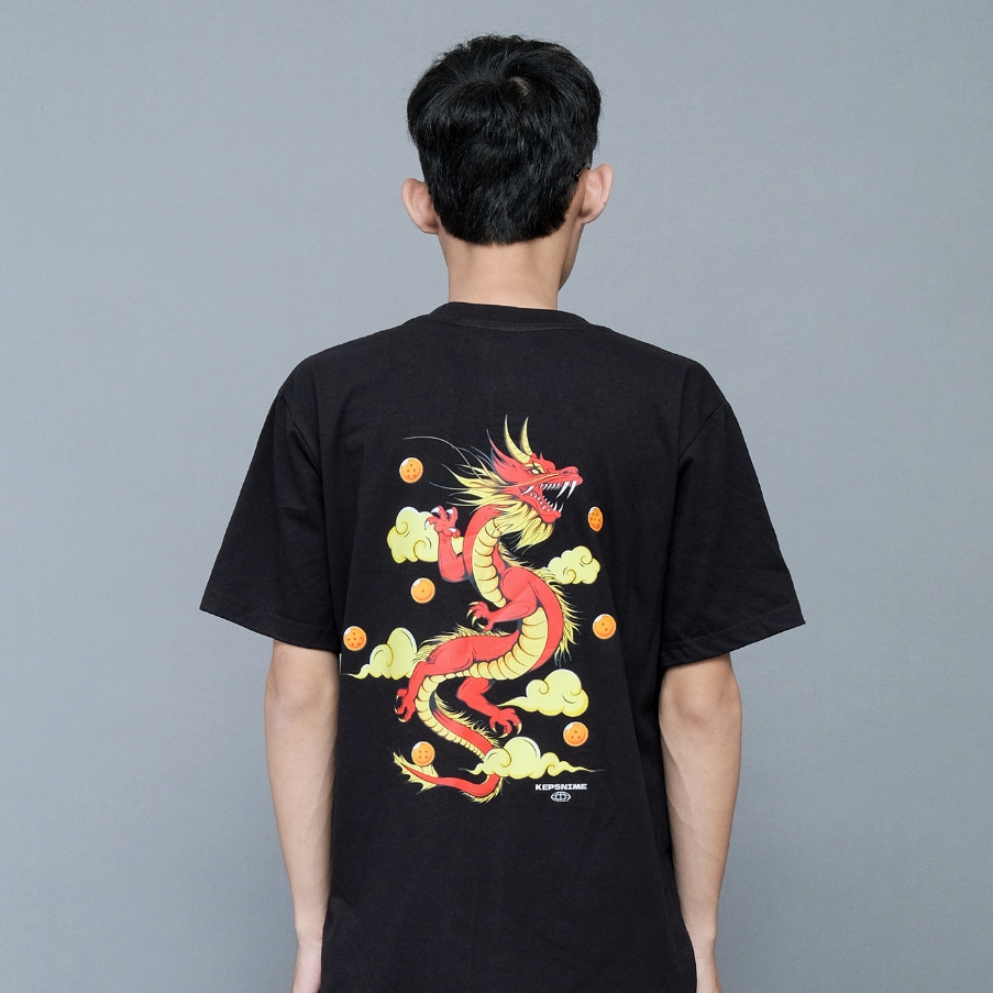 Kepsnime - Dragon Ball GT Ultimate Shenron - Kaos Anime Dragon Ball Cotton Combed 24s Unisex Distro