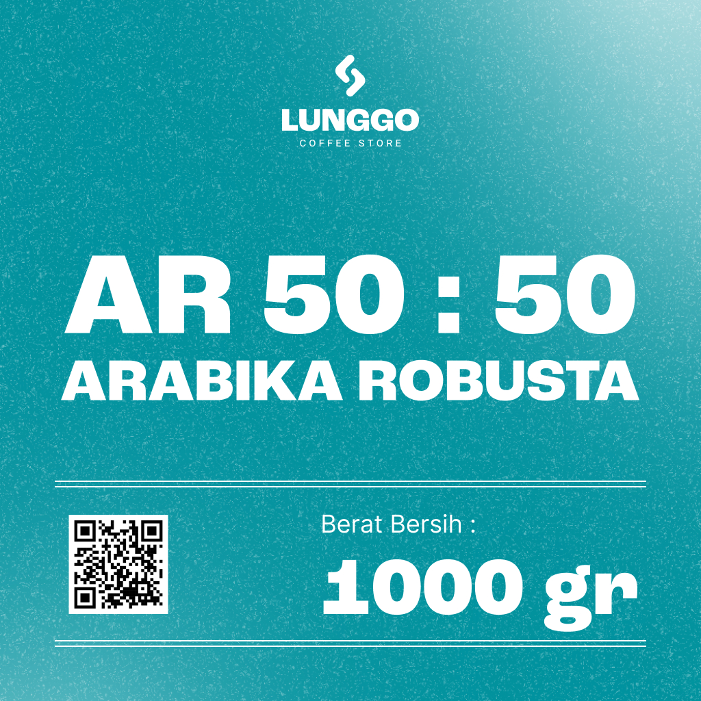 

Biji Kopi Bubuk 1kg Espresso Based 50% Arabika 50% Robusta Lunggo Coffee Store