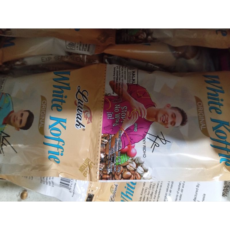 

LUWAK WHITE KOFFIE 20GR