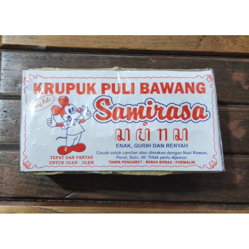 

Kerupuk Puli/Krupuk Puli/Krupuk Puli Bawang Samirasa