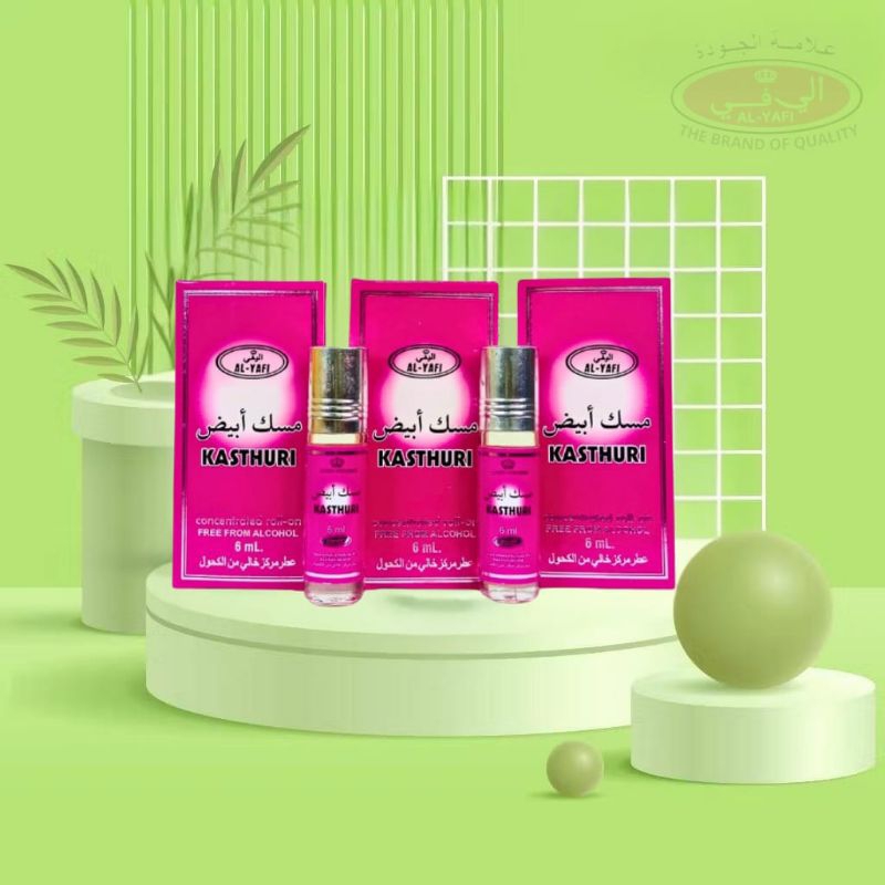 Parfum KASTURI 6ml - Parfume Arab KASTURI non Alkohol Original