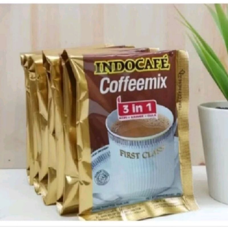 

kopi indocafe mix 1 renceng isi 10 pcs