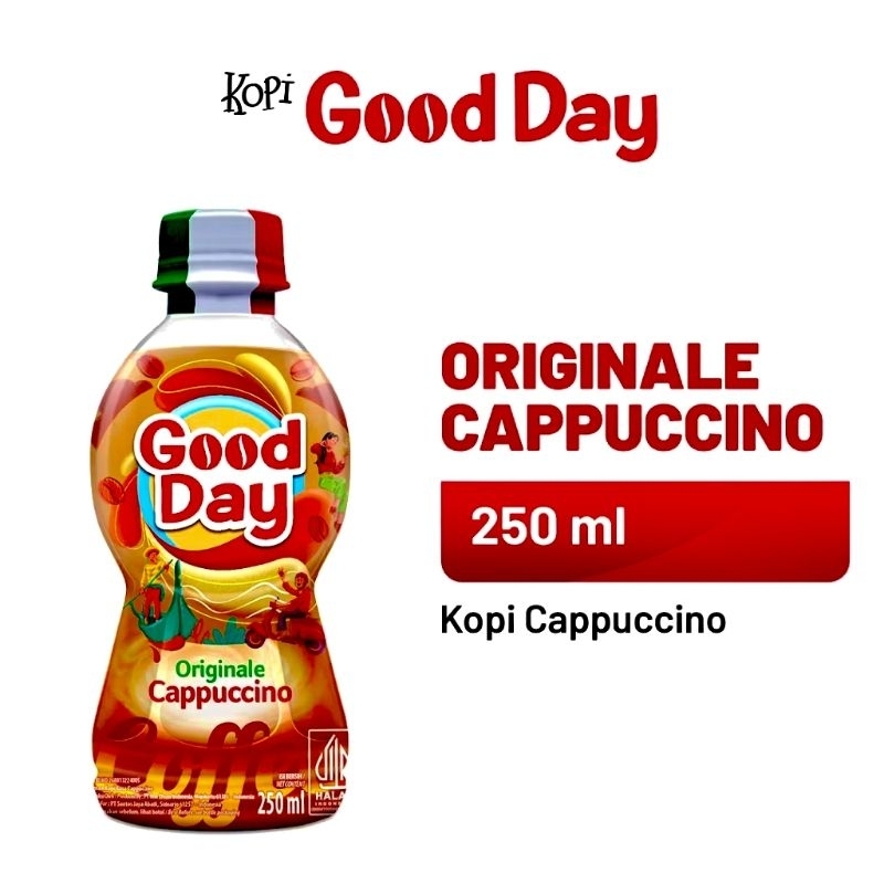 

Kopi GoodDay Originale Cappucino 250ml Kopi Capucino