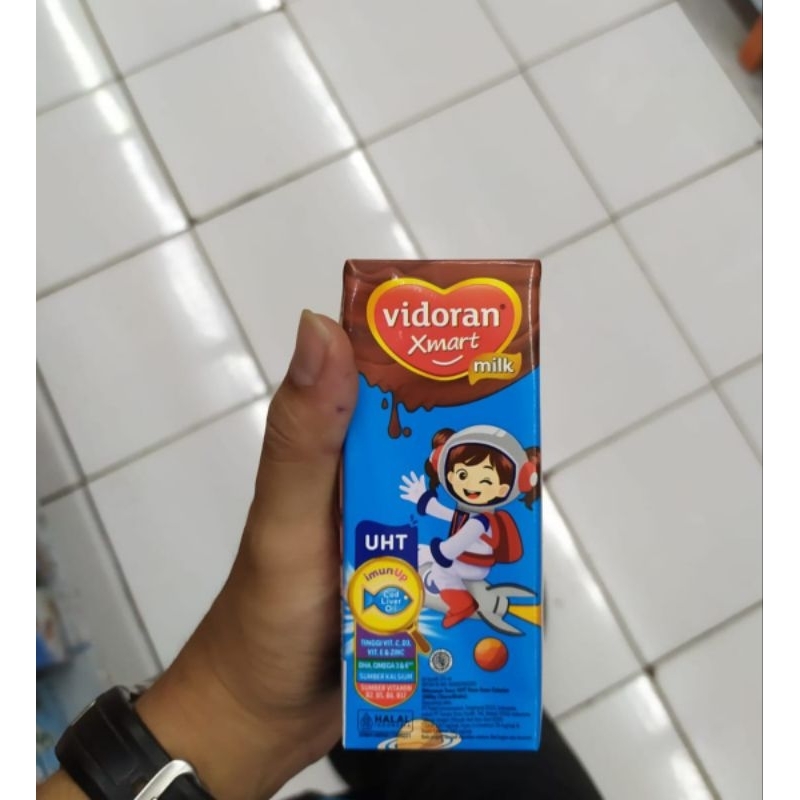 

VIDORAN Xmart Milk UHT 175ml,, (Banded 3) LEBIH HEMAT!!