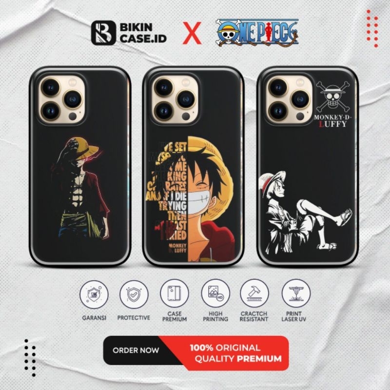Desain Luffy Onepiece |Custom Case | Phone Case | Casing Hp | Iphone | Samsung | Oppo | Vivo | Infin