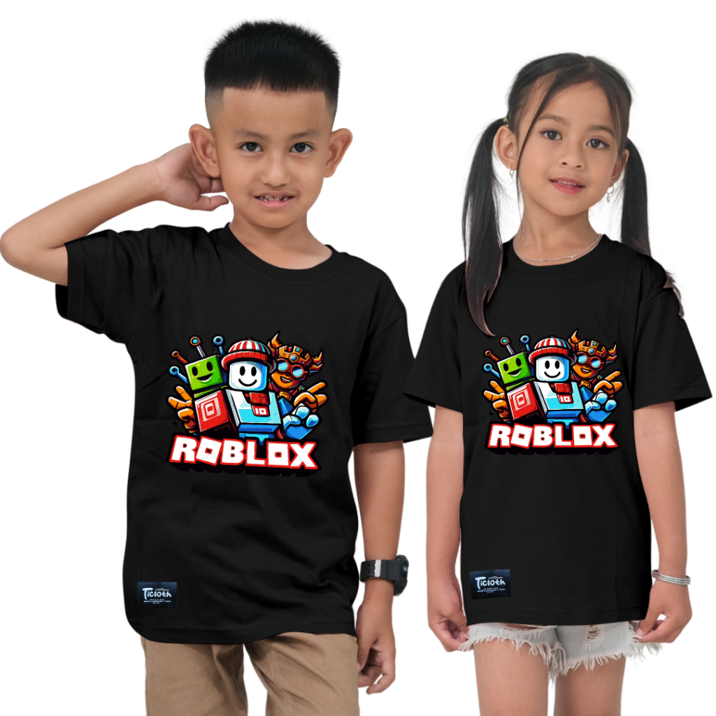 ROBLOX Kaos Anak Laki Laki / Perempuan Usia 1 2 3 4 5 6 7 8 9 10 11 12 Tahun Baju Roblok