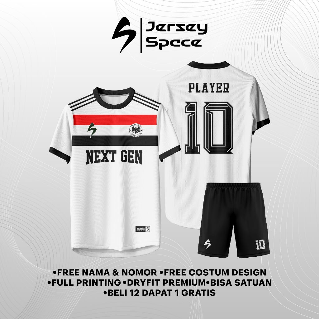 JS06 - JERSEY CUSTOM FUTSAL SEPAKBOLA VOLI FREE DESIGN LOGO SPONSOR