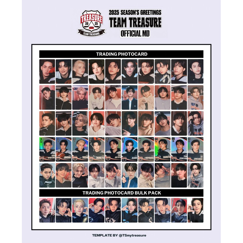 [OFFICIAL] TREASURE MD TEAM TREASURE TRADING PHOTOCARD TC