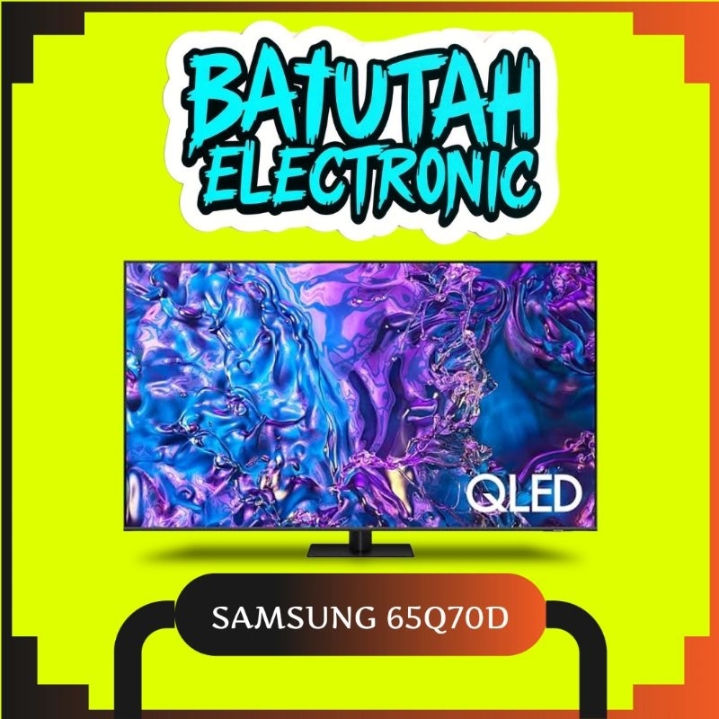 SAMSUNG 65Q70D QLED 4K SMART TV UHD 65" QA65Q70DAKXXD QA65Q70D PENGGANTI 65Q70C