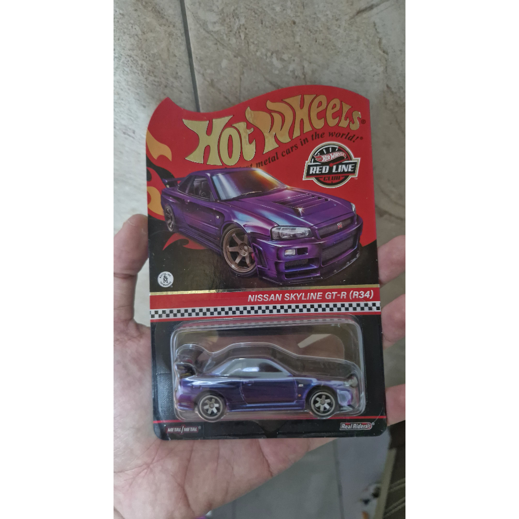 Hot Wheels Hot Wheels Nissan Skyline GTR R34 RLC Purple & Blue Chameleon Paint