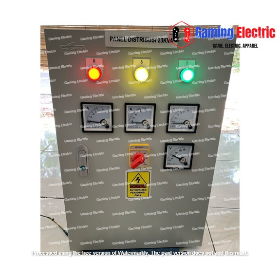 Panel distribusi 3 phase daya 23.000VA/23KVA Custom 4
