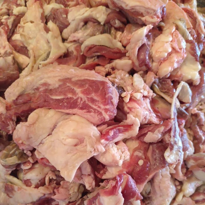 

Tetelan daging sapi fresh