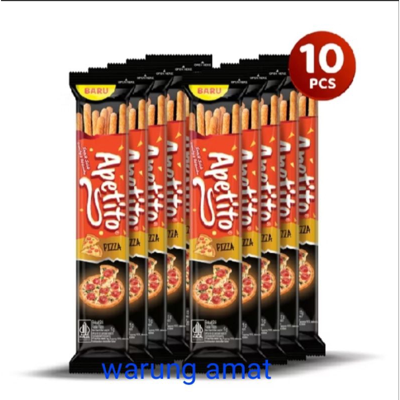 

Stik viral Apetito pizza, harga per pcs