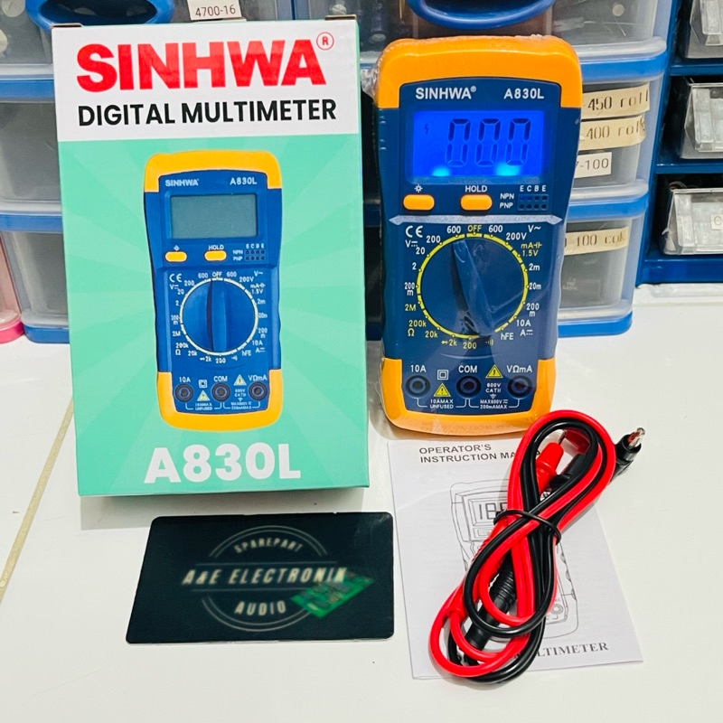 Multitester Digital SINHWA A830L