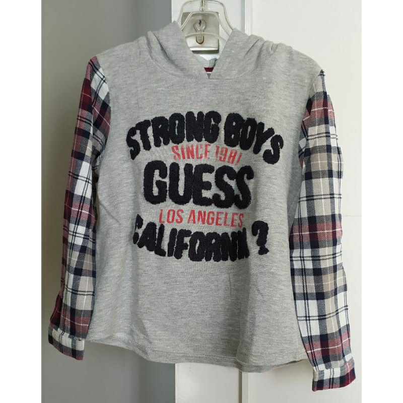 Kaos tangan panjang guess 6 tahun