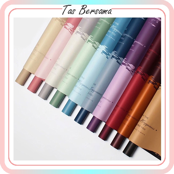 

Kertas Bunga Flower Wrapping Buket Bi Color Kertas Buket Bunga Cellophane KB6018