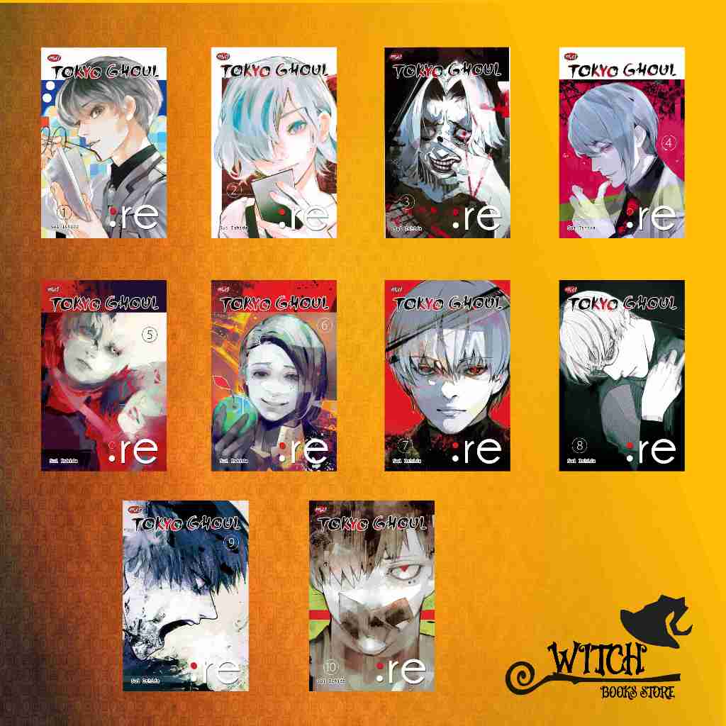 Komik Manga Tokyo Ghoul Re: (Full Set)