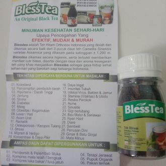 

Blesstea Botol Original,Teh Hitam,Antioksidan Tinggi,Teh Bubuk,Murah,Asli,Untuk Diet Dan Asam Urat