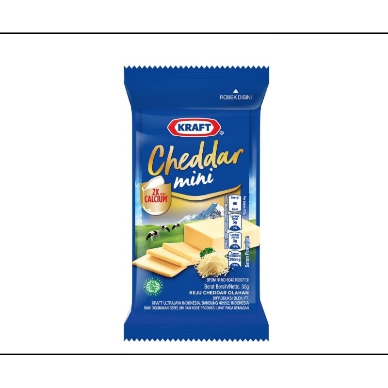 

Kraft Cheddar Mini 30g