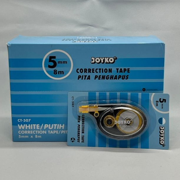 

Correction Tape / Tip Ex Kertas Joyko CT-507 (1 pcs)