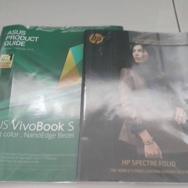 

2 set cataloque asus dan hp