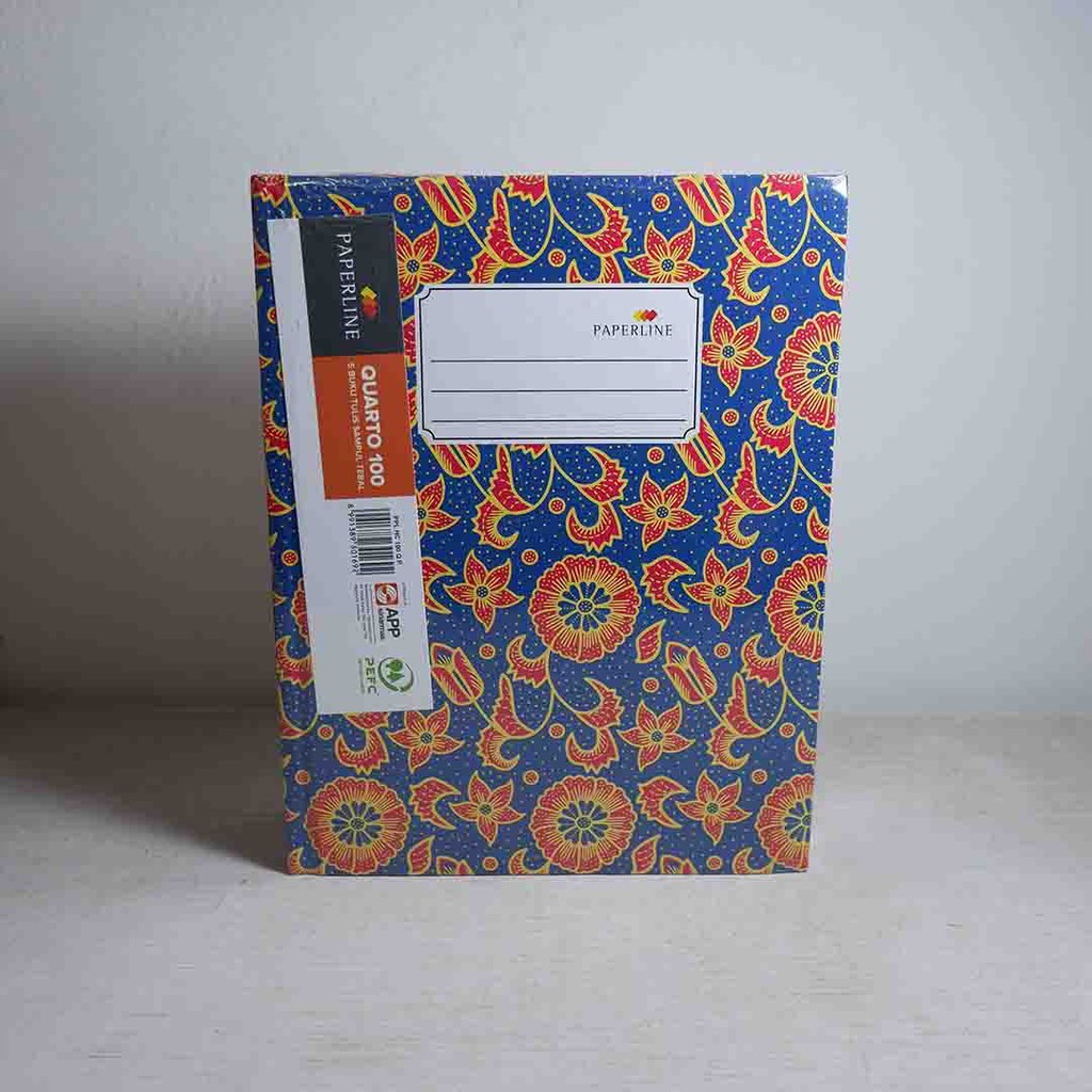 

Nerrd Buku Tulis Sampul Tebal Murah Paperline Quarto 100